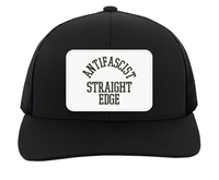 Antifascist Straight Edge Trucker Snap Back