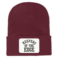 Keepers Of The Edge Cuffed Knit Beanie