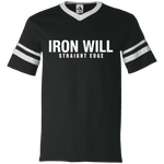 Iron Will Straight Edge Sleeve Stripe Jersey Active Wear