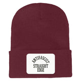 Antifascist Straight Edge Cuffed Knit Beanie