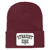 Straight Edge XXX Cuffed Knit Beanie