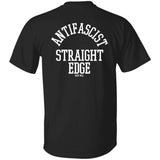 Antifascist Straight Edge T-Shirt