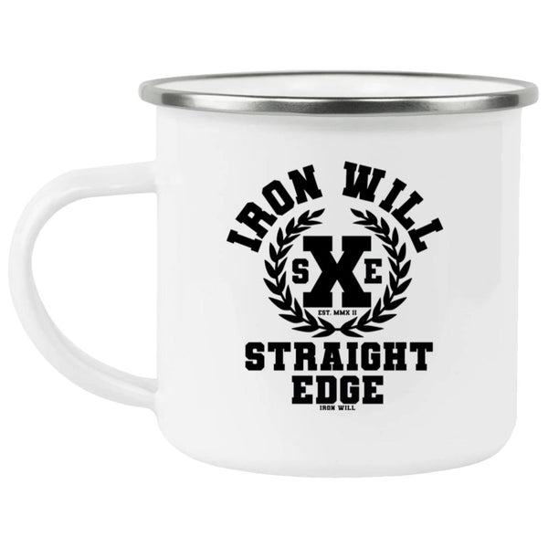 IRON WILL SXE Straight Edge Enamel Camping Mug