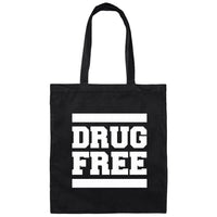 DRUG FREE  Canvas Tote Bag