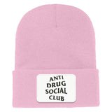 Anti Drug Social Club Cuffed Knit Beanie