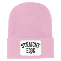 Straight Edge XXX Cuffed Knit Beanie