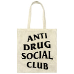 Anti Drug Social Club Canvas Tote Bag