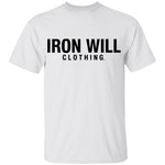 Iron Will Clothing Logo T-Shirt light